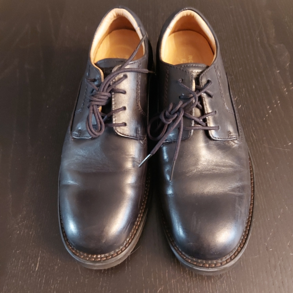Rockport Hydro Shield Lightweight Waterproof Black Shoes Size 7 W